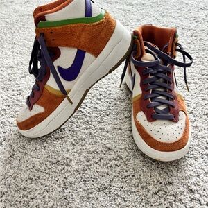 Nike Multicolor High-Top Sneakers